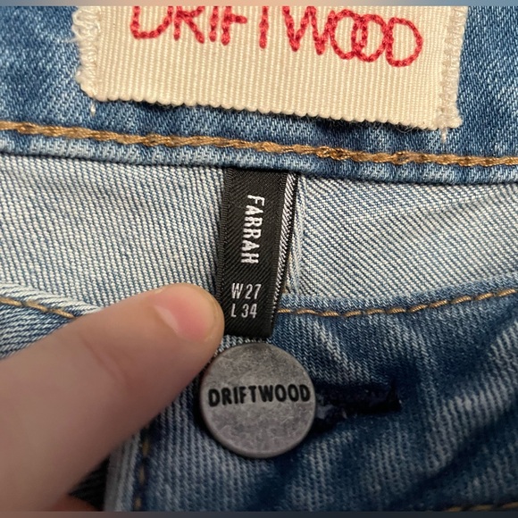 Driftwood x Free People Farrah Patchwork Flare Jeans Sz 27 NWT Bandana Fabric - Picture 5 of 15